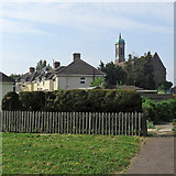 TL4660 : Chesterton: St George's Church from Kendal Way by John Sutton
