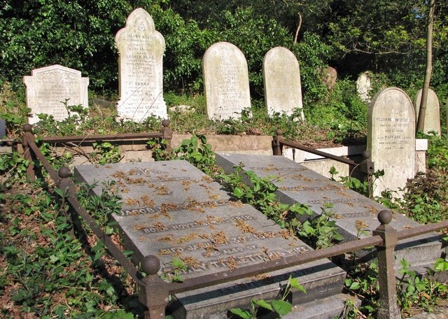 Graves in Section K © Evelyn Simak :: Geograph Britain and Ireland