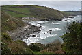 West Portholland Cove from the coast path