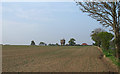 Looking to a Water Tower over Tilled Land, Mountnessing