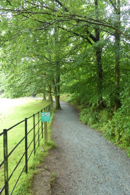 Path to the landing stage