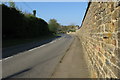 Daventry Road and wall