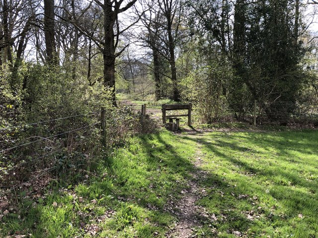 Path approaching woodland © Chris Thomas-Atkin cc-by-sa/2.0 :: Geograph ...