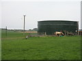 NT0044 : Storage tank at Millridge Farm by M J Richardson