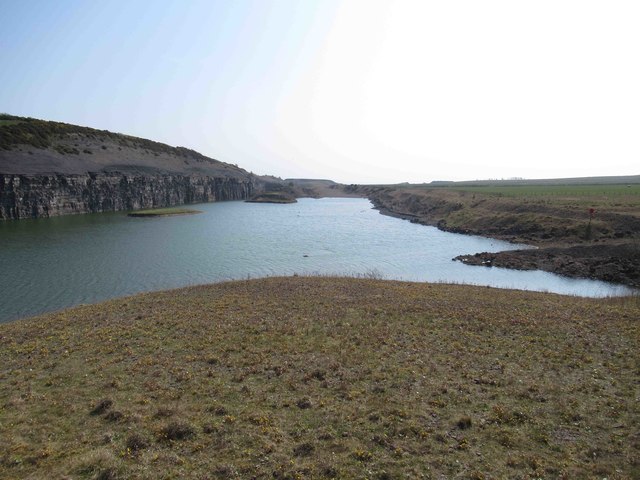 Mootlaw Quarry now Mootlaw Lake