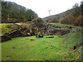 Remains of the Abbey Tintern Wireworks blast furnace