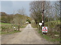 Track (footpath) to Stampwell Farm