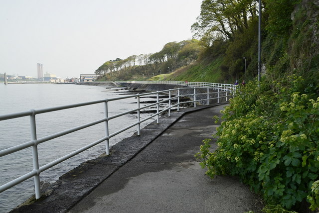 Coastal path at Curran, Larne