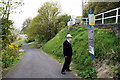 Notice along Larne Promenade