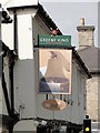 TL8683 : The sign of The Bell Inn, Thetford by Adrian S Pye