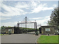 High security gates at the Shadwell Stud Melton Paddocks