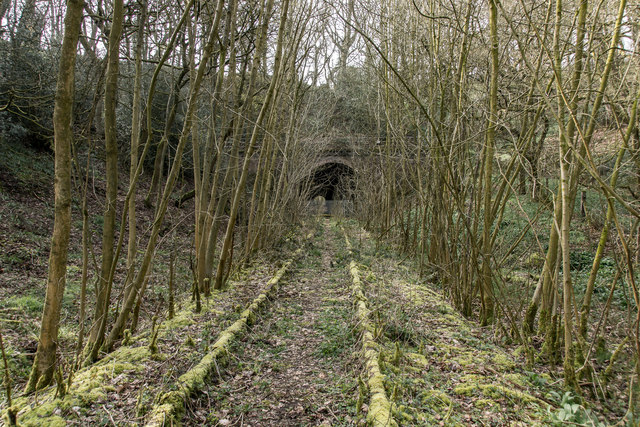 North End of the Tunnel, Keele Disused Railway lines
