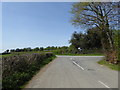 Lane junction at the top of Kerry Lane near Bishop