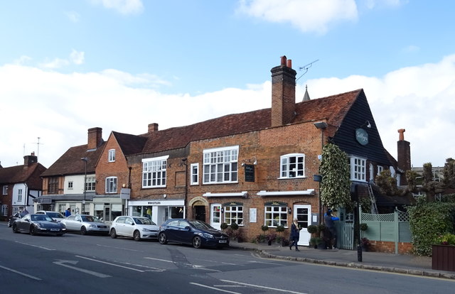 Businesses on Market Square, Old Amersham 