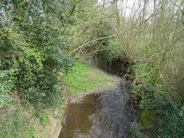 Laughern Brook © Richard Webb :: Geograph Britain and Ireland