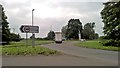 Roundabout on A6097 at Oxton