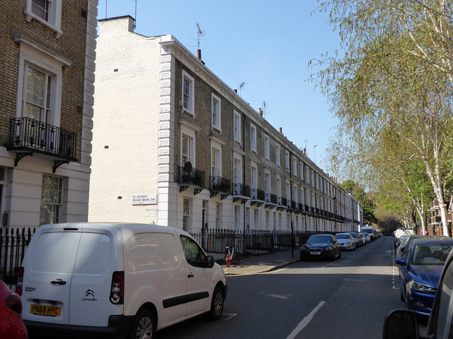 Terrace on Aylesford Street, SW1 © Robin Webster :: Geograph Britain ...