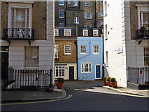 TQ2978 : Cottages in St George's Square Mews, SW1 by Robin Webster