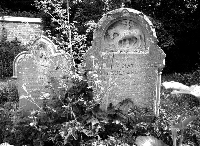 The grave of William Nathaniel Bullard © Evelyn Simak cc-by-sa/2.0 ...