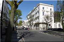TQ2978 : Houses on Gloucester Street, SW1 by Robin Webster