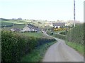 Approaching Poyntzpass along the Old Road