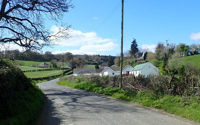 Drumantine Hill ascending towards the... © Eric Jones :: Geograph Ireland