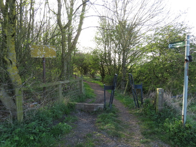 Public footpath near Houghton-le-Spring