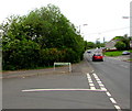 Junction of Bryngwyn Street and the A4049, Fleur-de-lis