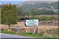 Road sign for Acharacle Primary School