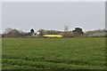 SW9942 : View across the fields to Gorran Churchtown by Simon Mortimer