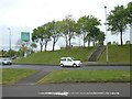 Pedestrian steps to Cribbs Causeway retail park