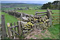 Footpath gate above Eyam