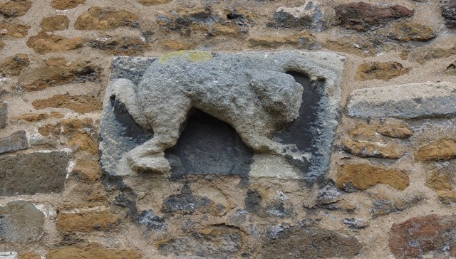 Carving, Great Hall, Oakham Castle