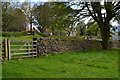 Field gate beside Lydgate Lane