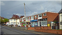 SO9096 : Birchwood Road shops in Penn, Wolverhampton by Roger  D Kidd