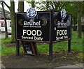Sign for the Brunel public house, Liverpool