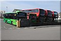 Buses at Camborne Bus Station