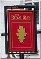 Sign for the Royal Oak, Aughton