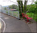 Red bench, Eastview Terrace, Bargoed