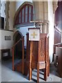 St Mark, Whiteley Village: pulpit