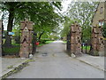 Cemetery Gates on Long Lane (B5197), Fazakerley