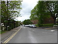 Looking south-southwest along Green Lane