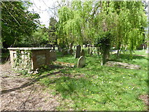 TQ0371 : St Mary, Staines: churchyard (l) by Basher Eyre