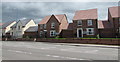 Recently-built houses, Sanders Heights, Llanfoist