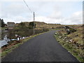 Road (B846) near to Gaur Power Station