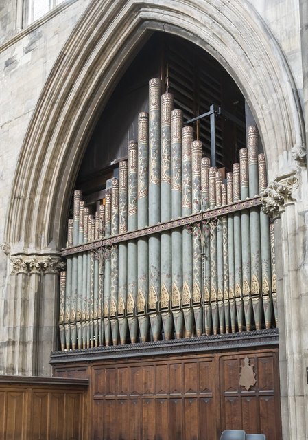 Part of the Organ, Doncaster Minster