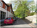 Looking south-southwest along Town Lane