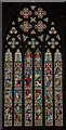 SE5703 : South transept window, Doncaster Minster by Julian P Guffogg