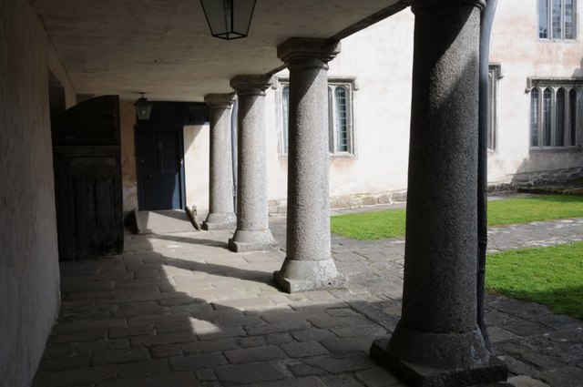 Pillars on Godolphin House