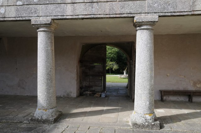 Pillars and doorway, Godolphin